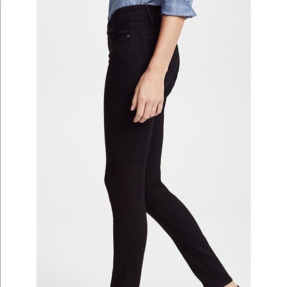 Brand NEW Paige Verdugo Ultra Skinny Black Jeans - Picture 3 of 8